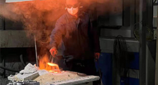 Material casting